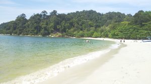 Mein Hauptstrand auf Pangkor