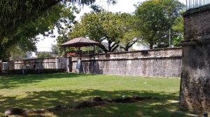 Das ehemalige britische Fort in George Town, Penang